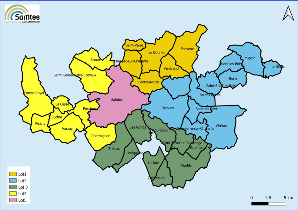 Schémas Directeurs de Gestion des Eaux Pluviales de la CDA de Saintes (17)
